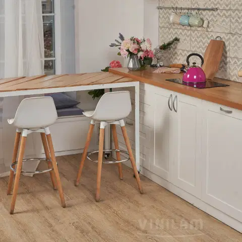 Ламинат SPC Vinilam Ceramo 5.5 мм 1014 Дуб Карона - миниатюра 5