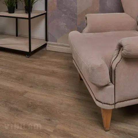 Ламинат SPC Vinilam Ceramo 4.5 мм 6151-D03 Дуб Имбирь - миниатюра 7