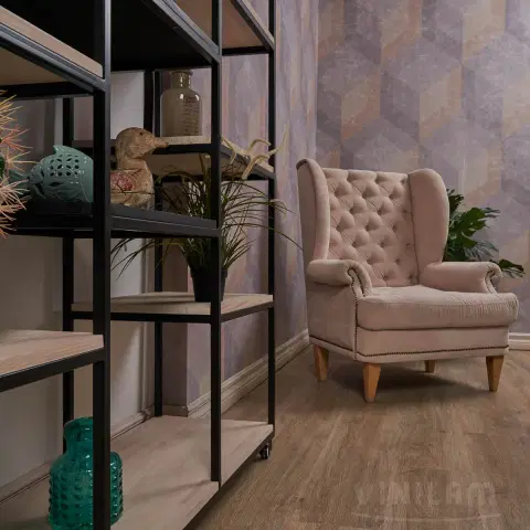 Ламинат SPC Vinilam Ceramo 4.5 мм 6151-D03 Дуб Имбирь - миниатюра 8