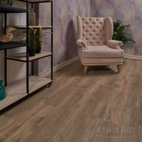 Ламинат SPC Vinilam Ceramo 4.5 мм 6151-D03 Дуб Имбирь - миниатюра 9