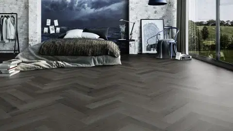Виниловый пол Invictus Maximus Parquet 99 Highland Oak Ebony - миниатюра 3