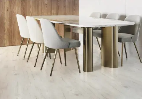 Виниловый SPC ламинат Dew Floor WoodLand 6008-5 Арктик - миниатюра 3