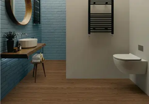 Виниловый SPC ламинат Dew Floor WoodLand 6032-4 Сауз - миниатюра 3