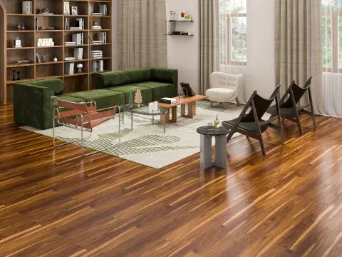 Виниловый SPC ламинат Floorage Wood Collection 1239 Калевала