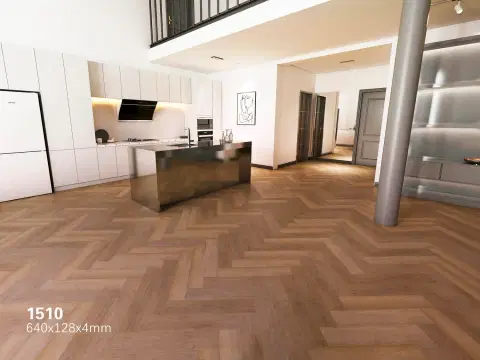 Виниловый SPC ламинат Floorwood Authentic 1510 Тёмный Замок - миниатюра 2