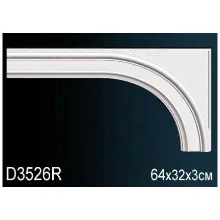 Дверной декор Перфект D3526R 30х320х640 мм - миниатюра 2