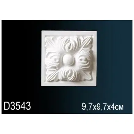 Дверной декор Перфект D3543 40х97х97 мм - миниатюра 2