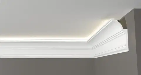 Карниз Decor Dizayn DD517 60x120х2000 мм (пог. м) - миниатюра 2