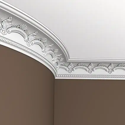 Карниз гибкий полиуретановый Европласт 1.50.183 84х96 мм - миниатюра 3
