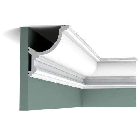 Карниз Orac Decor C901F гибкий 124х148х2000 мм - миниатюра 2