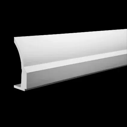 Карниз полиуретановый Европласт 1.50.211 177х74 мм - миниатюра 1