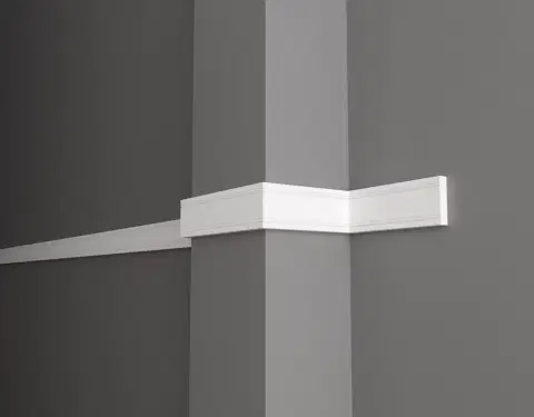 Молдинг Decor Dizayn 156 A 11x50х2000 мм (пог. м) - миниатюра 2