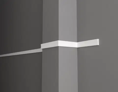 Молдинг Decor Dizayn 165 A 10x30х2000 мм (пог. м) - миниатюра 2