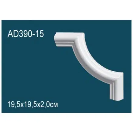 Угловой элемент Перфект AD390-15 195х195