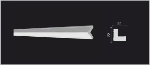 Уголок Decor Dizayn 116SA 22x22х2000 мм (пог. м) - миниатюра 7
