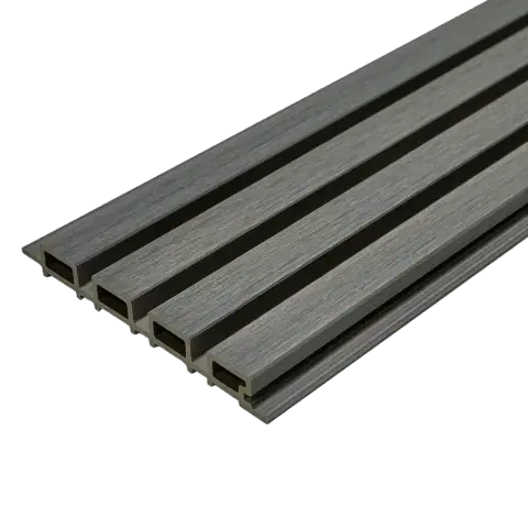 Стеновая реечная панель из ДПК CM Wall Stone Grey 26х219х3000 мм