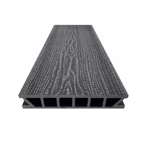 Террасная доска ДПК Deckron WoodLike 28х153х6000 мм Антрацит