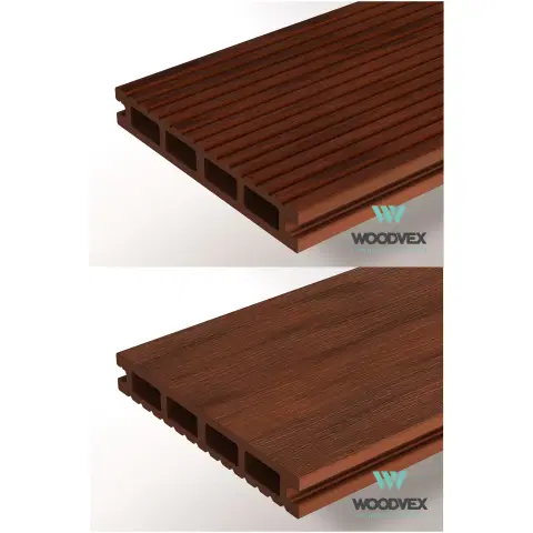 Террасная доска ДПК Woodvex Select Colorite Палисандр 22х146х4000 мм