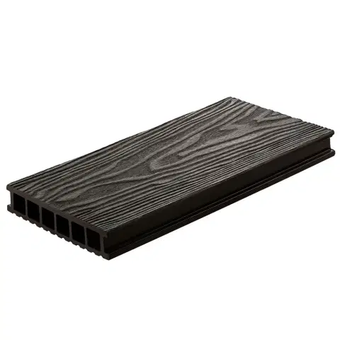 Террасная доска Polywood Mineral Duo 3D Графит 28Х150х4000
