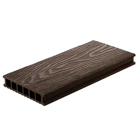 Террасная доска Polywood Mineral Duo 3D Коричневый 28Х150х3000