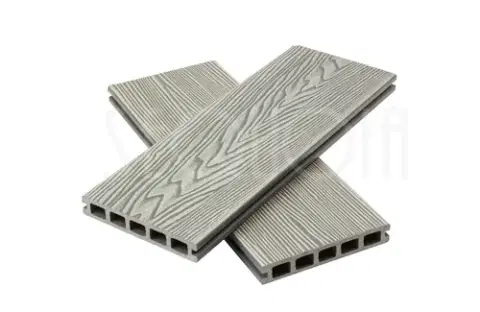 Террасная доска Sequoia Dual 3D Wood Gray 146x24х6000 мм