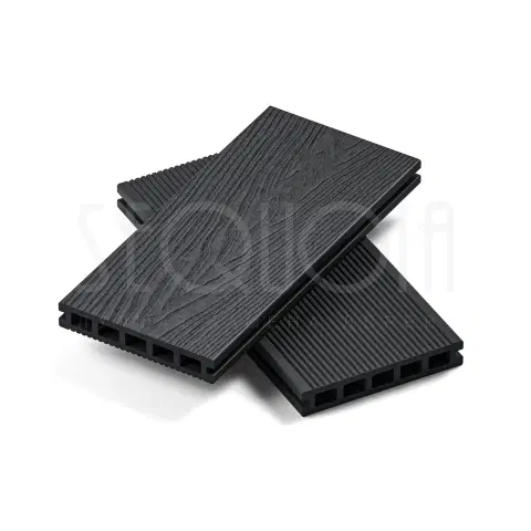Террасная доска Sequoia Evolution 3D Wood Black 146x24х4000 мм